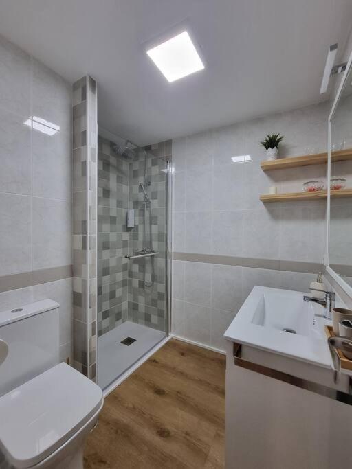 Aguadulce, Apto Santa Monica 2 Hab Con Terraza, Aire, Wifi, A 5 Min De La Playa Aguadulce  Buitenkant foto
