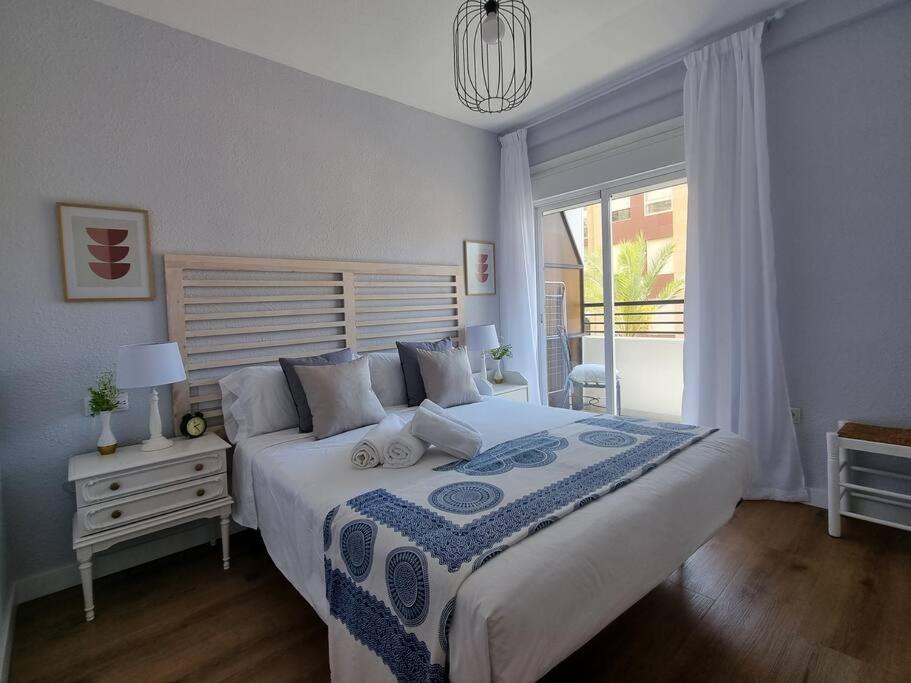 Aguadulce, Apto Santa Monica 2 Hab Con Terraza, Aire, Wifi, A 5 Min De La Playa Aguadulce  Buitenkant foto